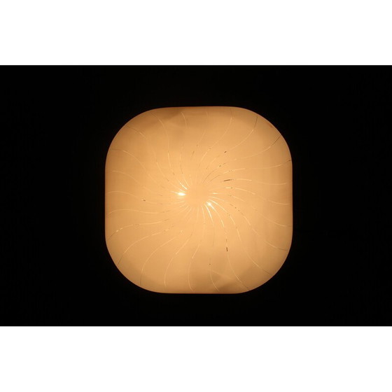 Image 1 of Lampada a sospensione vintage in plastica per Molin, Italia 1970