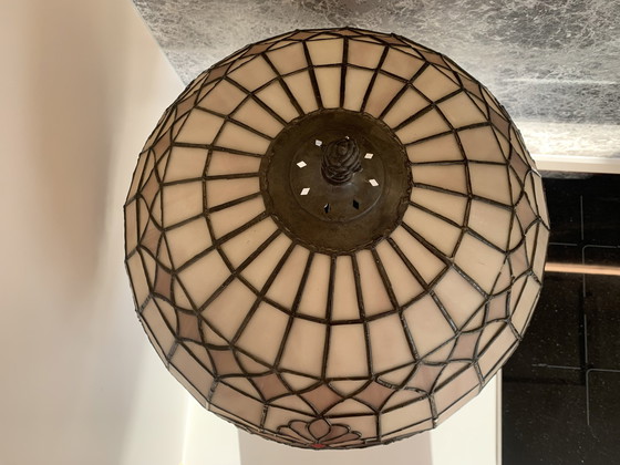 Image 1 of Lampade da tavolo a forma di libellula in stile Tiffany