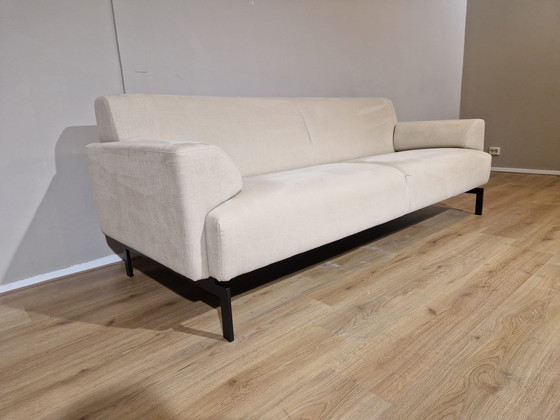 Image 1 of Rolf Benz 310 - 4 Seater Sofa + Hocker - Cream - Showroom Condition