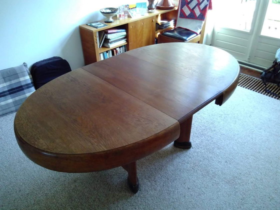 Image 1 of Amsterdam School Dining Table And Chairs