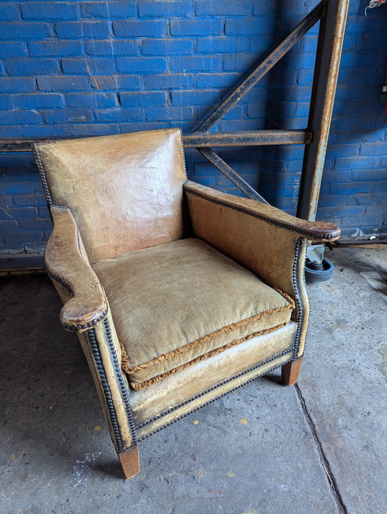 Image 1 of Lounge Armchair, Art Deco, 1930'S/1940S