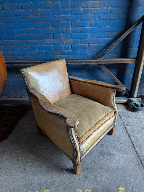 Image 1 of Lounge Armchair, Art Deco, 1930'S/1940S
