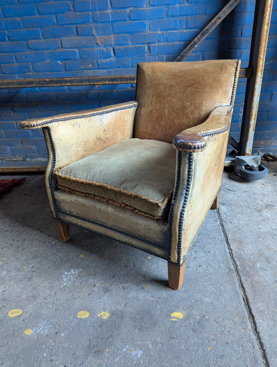 Image 1 of Lounge Armchair, Art Deco, 1930'S/1940S