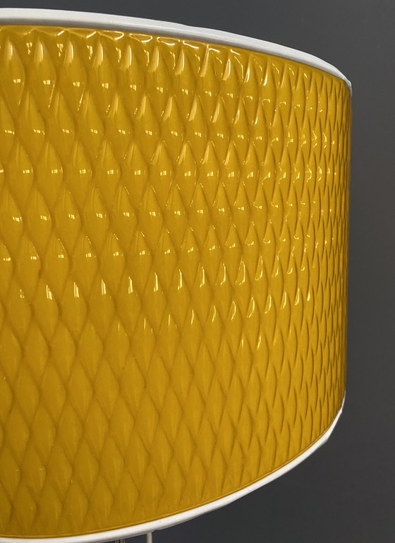 Image 1 of Yellow Floor Lamp By Viehweger 1960S 