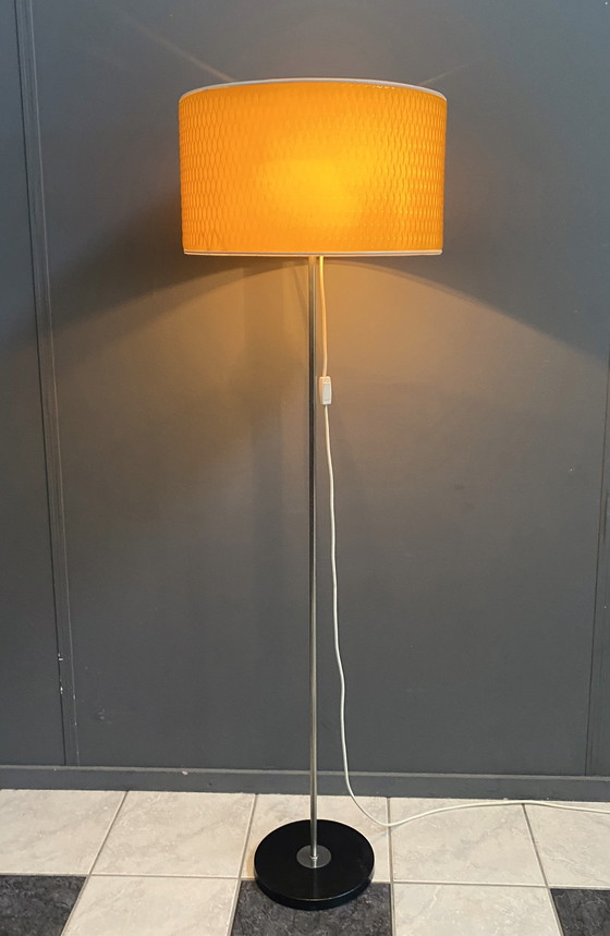 Image 1 of Yellow Floor Lamp By Viehweger 1960S 