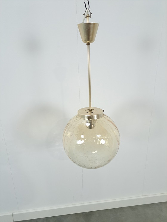 Image 1 of Glass Globe Pendant Lamp Kamenicky Senor