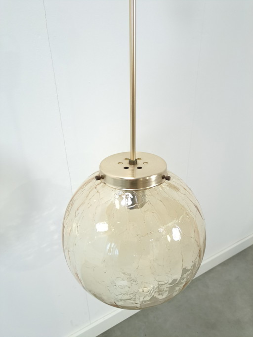 Glass Globe Pendant Lamp Kamenicky Senor