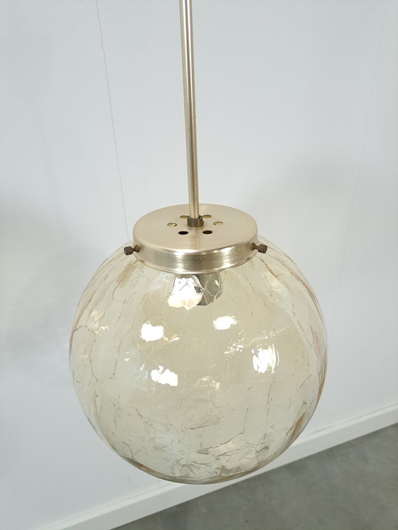 Image 1 of Glass Globe Pendant Lamp Kamenicky Senor