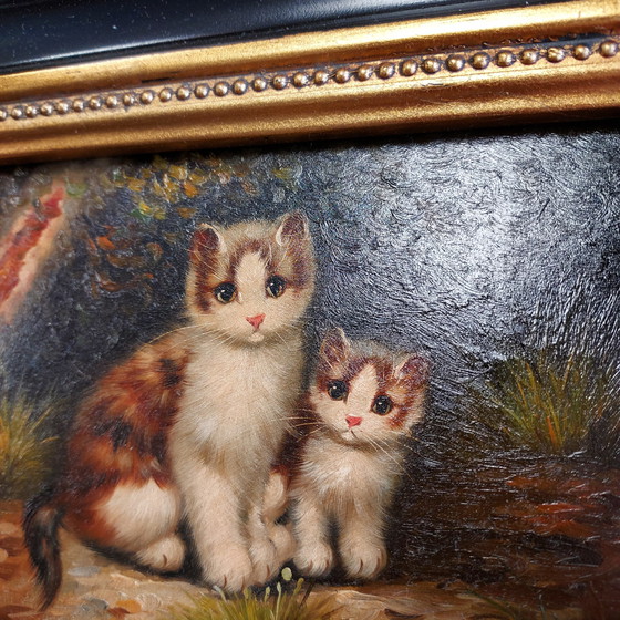 Image 1 of Cat Painting