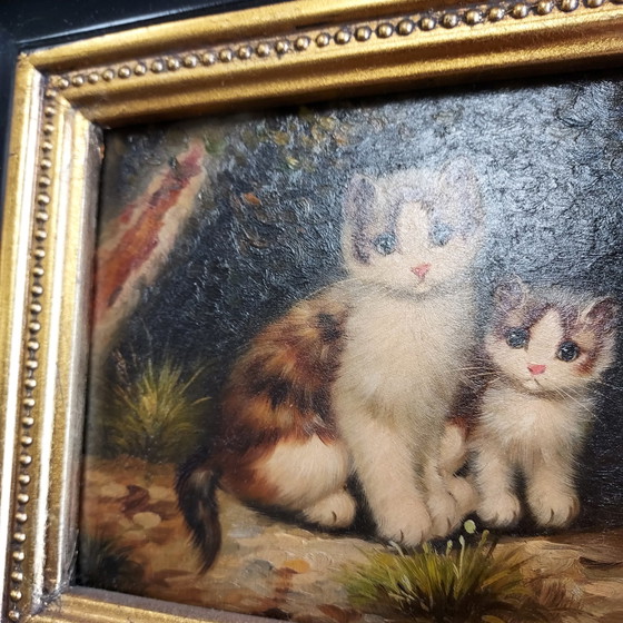 Image 1 of Cat Painting