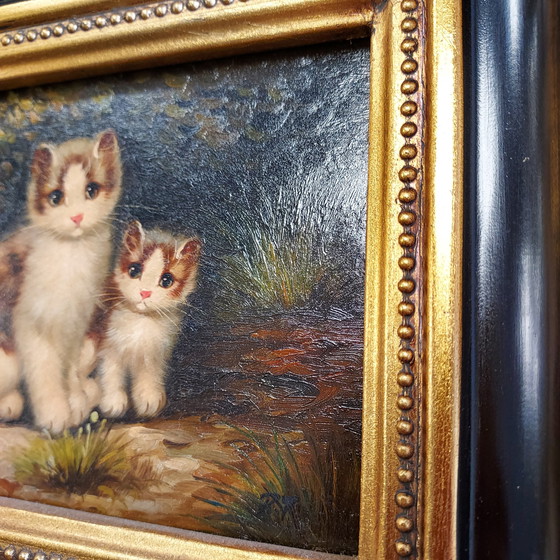 Image 1 of Cat Painting