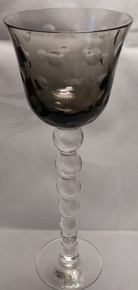 Image 1 of Saint-Louis crystal. Model Bubbles wine glasses