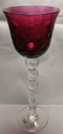 Cristal de Saint-Louis. Modèle Verres à vin Bubbles
