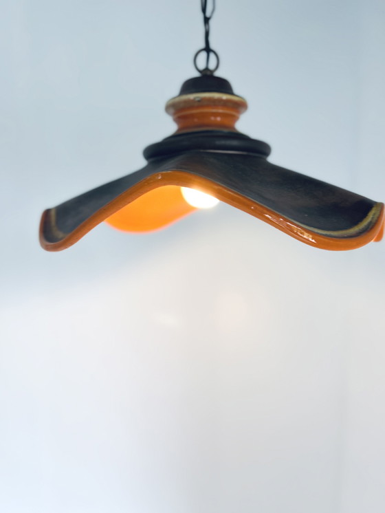 Image 1 of Ceramic Fat Lava Pendant Lamp