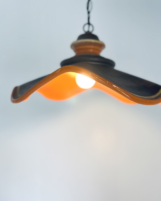 Image 1 of Ceramic Fat Lava Pendant Lamp