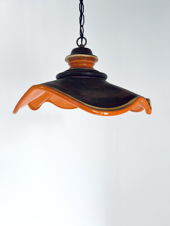 Image 1 of Ceramic Fat Lava Pendant Lamp