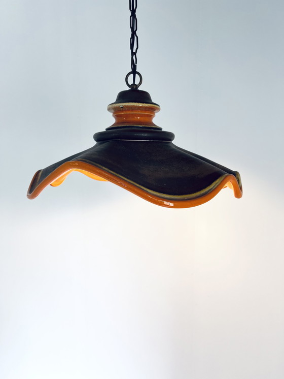 Image 1 of Ceramic Fat Lava Pendant Lamp