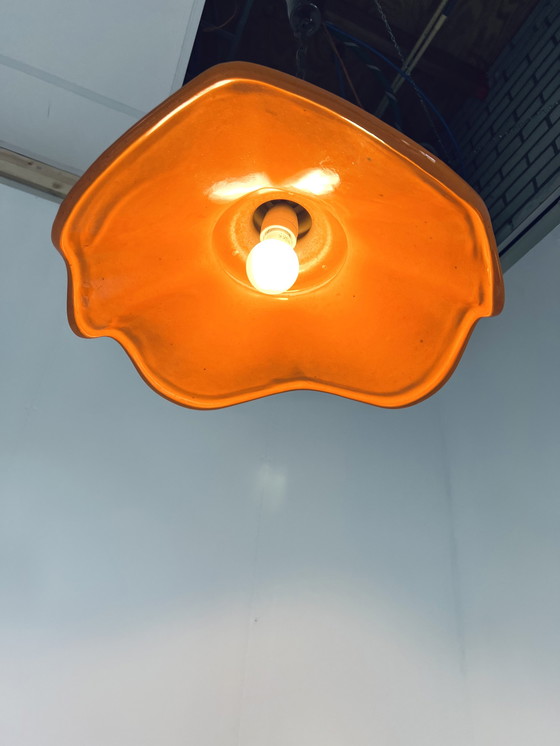 Image 1 of Ceramic Fat Lava Pendant Lamp