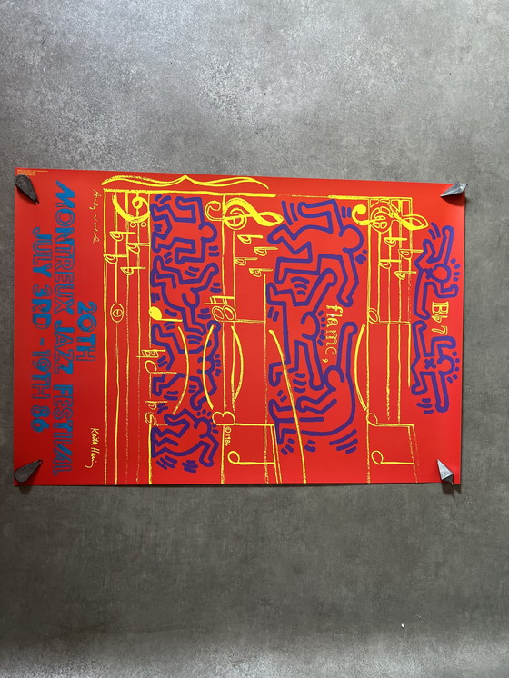 Image 1 of Andy Warhol Keith Haring Streetart Montreux Jazz Festival Exhibit