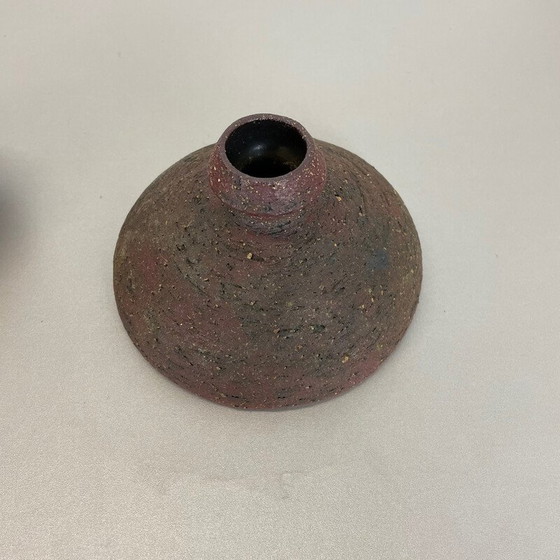 Image 1 of Coppia di oggetti scultorei vintage in ceramica da studio di Gerhard Liebenthron, Germania, anni '70