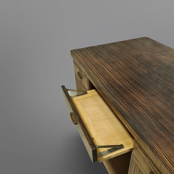 Image 1 of High end executive desk by Panders en zn, Netherlands 1930s