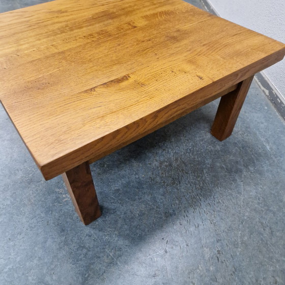Image 1 of Vintage Coffee Table Oak 60s 70s