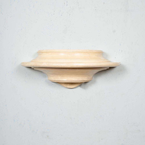 Image 1 of Bohemian wall lamp 1970s, Japandi wall scone up/downlight