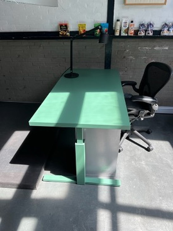 Image 1 of Gispen Steeltop desk by Peter de Boer