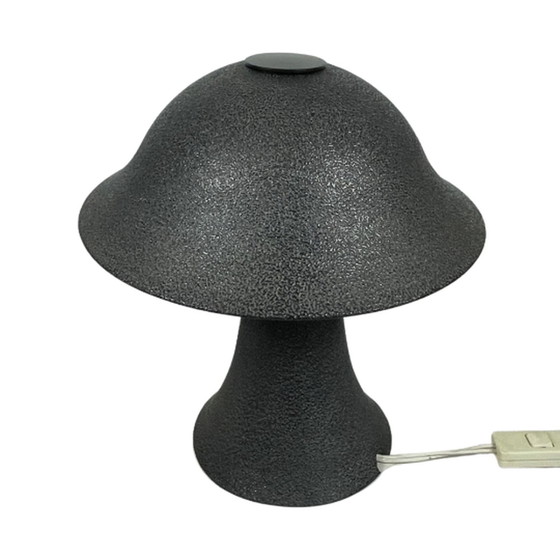 Image 1 of Vintage- Mushroom lamp - Glass - 1970’s bedsite / table lamp