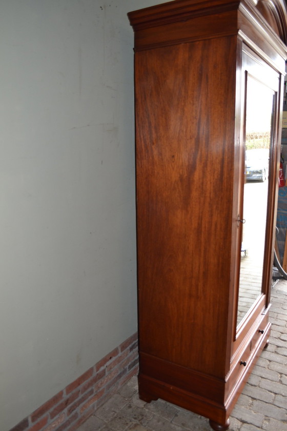 Image 1 of Classic Mahogany Mirror Cabinet, Wardrobe