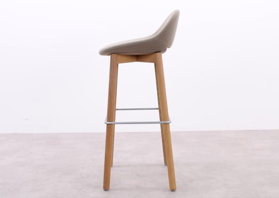 Image 1 of 4X Artifort Beso Barstool Beige