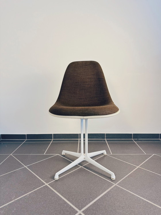 Image 1 of 4x Eames Herman Miller La Fonda Chaise latérale en fibre de verre