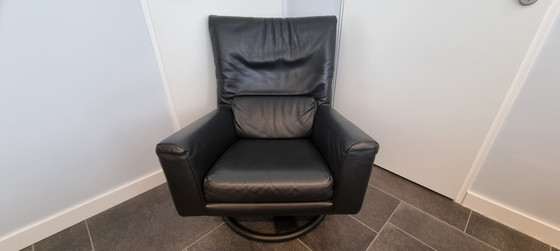 Image 1 of 2x Rolf Benz BMP swivel chairs