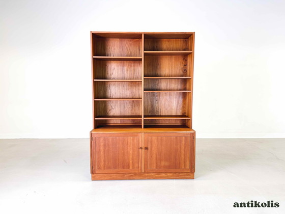 Image 1 of Mid - Century bookshelf Troeds Nils Jonsson Teak Sweden Domi Monté