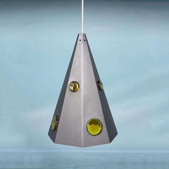 Image 1 of Lampe suspendue vintage au design danois 1960