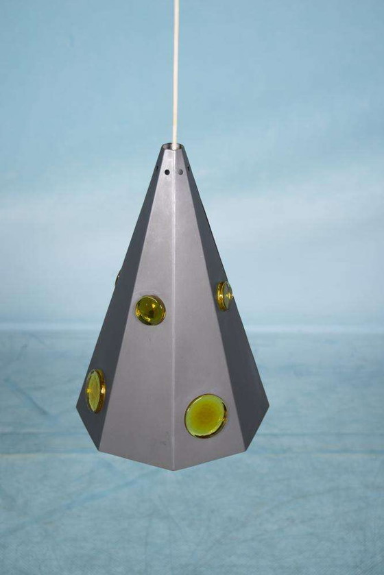Image 1 of Lampe suspendue vintage au design danois 1960