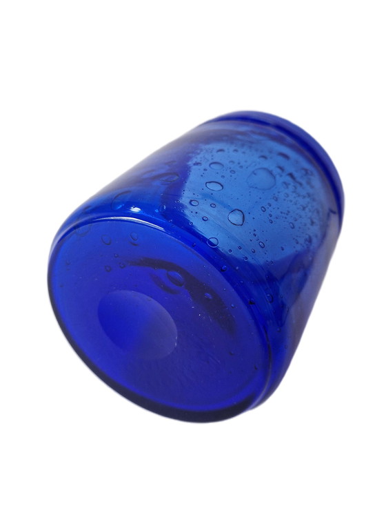 Image 1 of Kosta Boda - Cobalt Blue Vase By Erik Höglund