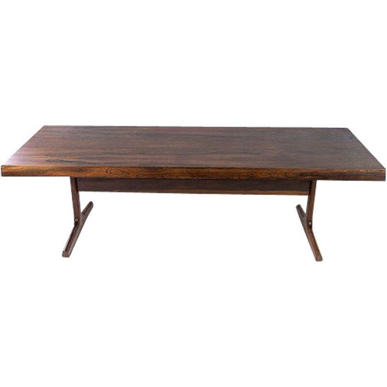 Image 1 of Tavolino da caffè vintage in palissandro con gambe shaker, Danimarca 1960