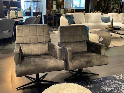 2x Passe Partout Luxury Armchairs Nico