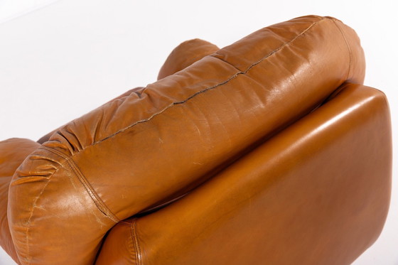 Image 1 of 1970’S Sculptural Italian Modern Lounge Armchair From Arcangelo Rossi