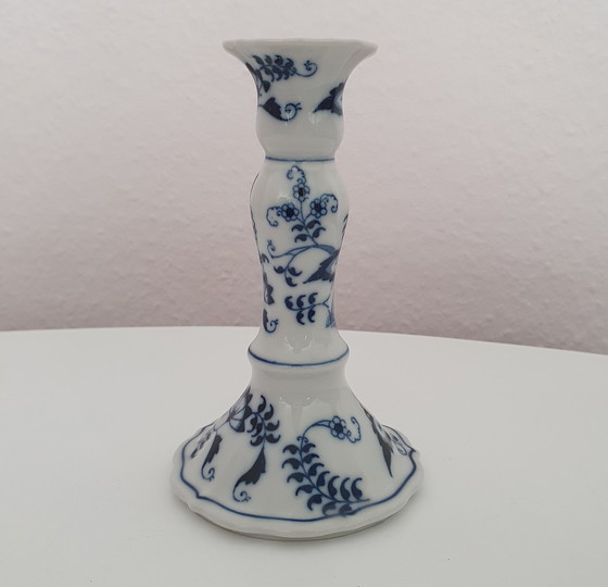 Image 1 of Bleu Danube candlestick