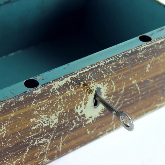 Image 1 of Vintage safe deposit box, Czechoslovakia 1930s