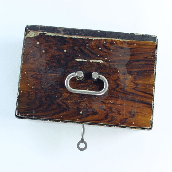Image 1 of Vintage safe deposit box, Czechoslovakia 1930s