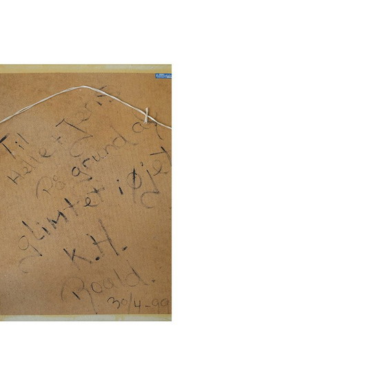 Image 1 of Dipinti a olio d'epoca su tela di Roald Ditmer, 1999