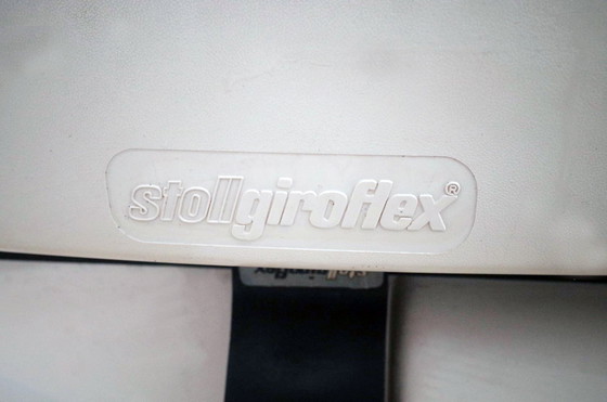 Image 1 of 5x Stoll Giroflex 7105 chairs Space Age shell chairs