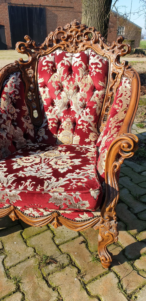 2 Baroque Armchairs