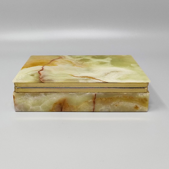 Image 1 of 1960s Astonishing Box in Onyx. Made in Italy