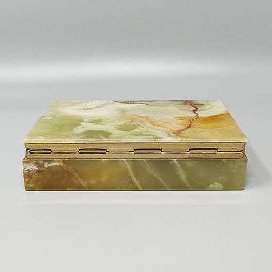 Image 1 of 1960s Astonishing Box in Onyx. Made in Italy