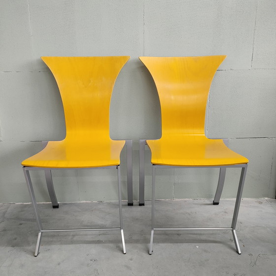 Image 1 of 2X Design Karl- Friedrich Förster (Kff) Dining Chairs