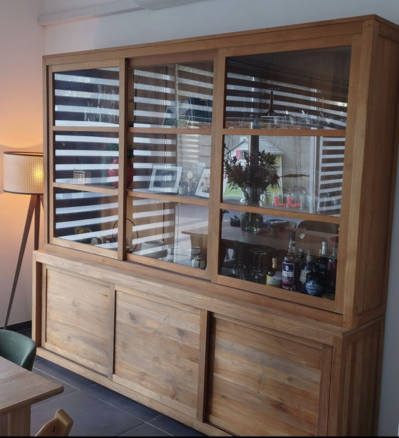 Image 1 of Modern Teak Display Cabinet